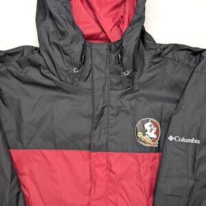 Columbia Florida State Seminoles FSU OmniTech Mens Waterproof Jacket XXL NCAA
